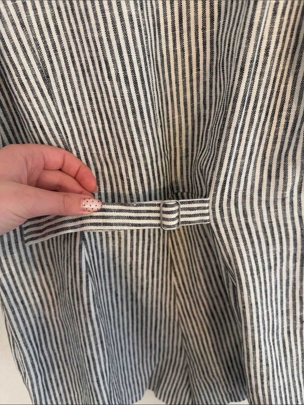 Reformation Leila Linen Romper in Vineyard